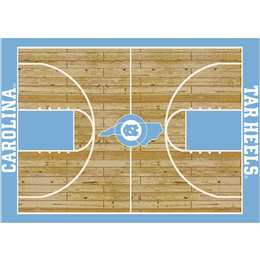 University of North Carolina 4x6 Courtside Rug