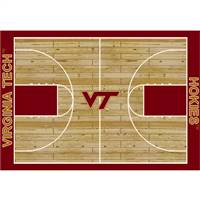 Virginia Tech 6x8 Courtside Rug