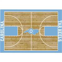 University of North Carolina 6x8 Courtside Rug