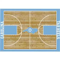 University of North Carolina 8x11 Courtside Rug