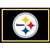 Pittsburgh Steelers 3x4  Area  Rug