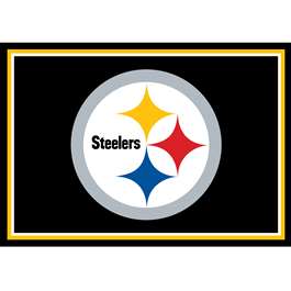 Pittsburgh Steelers 3x4  Area  Rug