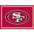 San Francisco 49ers 3x4  Area  Rug