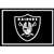 Las Vegas Raiders 3x4  Area  Rug