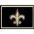 New Orleans Saints 3x4  Area  Rug