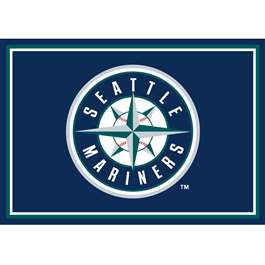 Seattle Mariners 3x4  Area  Rug