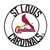 St Louis Cardinals 24" Wrought Iron Wall Art   