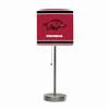 University Of Arkansas Chrome Lamp