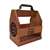 Chicago Cubs Wood Bbq Caddy  