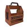 University Of Nebraska Wood BBQ Caddy