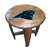 Carolina Panthers Oak Barrel Table