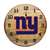 New York Giants Oak Barrel Clock