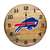 Buffalo Bills Oak Barrel Clock