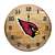 Arizona Cardinals Oak Barrel Clock
