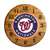 Washington Nationals Oak Barrel Clock  
