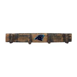 Carolina Panthers Oak Coat Rack