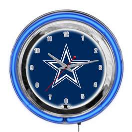 Dallas Cowboys 14" Neon Clock  