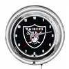 Las Vegas Raiders 14" Neon Clock  