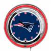 New England Patriots 14" Neon Clock  