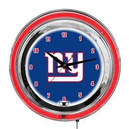 New York Giants 14" Neon Clock  