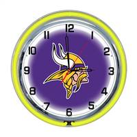 Minnesota Vikings 18" Neon Clock  