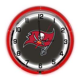 Tampa Bay Buccaneers 18" Neon Clock  