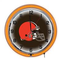 Cleveland Browns 18" Neon Clock  