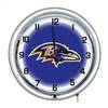 Baltimore Ravens 18" Neon Clock  