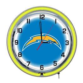 Los Angeles Chargers 18" Neon Clock  