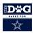 Dallas Cowboys My Dog Barks Navy Wall Art