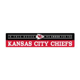 Kansas City Chiefs We Cheer Wall Art
