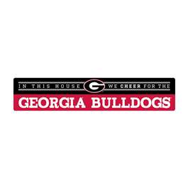 Georgia Bulldogs We Cheer Wall Art