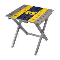 University Of Michigan Adirondack Folding Table