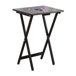 Houston Texans 4 TV Trays With Stand