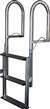 JIF Marine 5-Step Standard Lift Ladder Aluminum Boat - Dock Ladder
