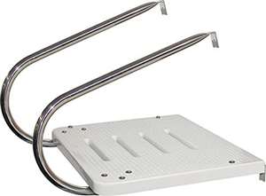 JIF Marine I/O Transom Platform No Ladder w/2 Arms Stainless 316 Boat - Dock Table