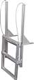 JIF Marine 4-Wide Step Dock Lift Ladder Aluminum Boat - Dock Table