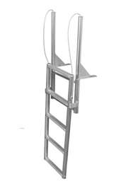 JIF Marine 5-Step Dock Lift Ladder Aluminum Boat - Dock Table