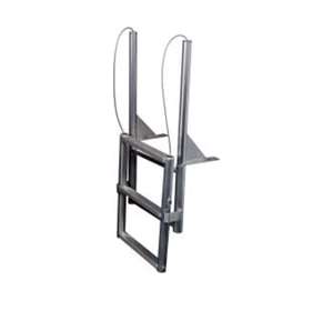 JIF Marine 6-Wide Step Dock Lift Ladder Aluminum Boat - Dock Table