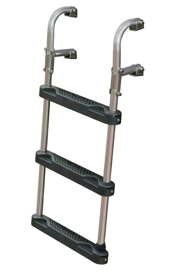 JIF Marine 3-Step Transom Ladder O/B & I/O Boat - Dock Table