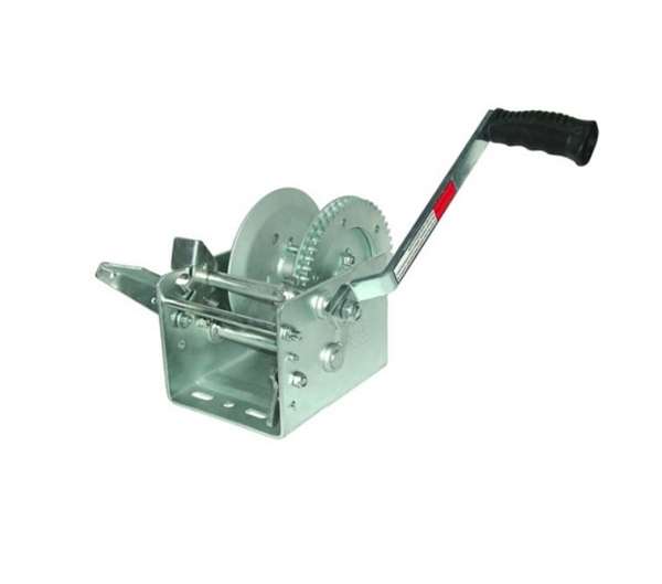 JIF Marine 1800lb/810kg Trailer Winch 1-Piece Solid Gear / Winch & Strap