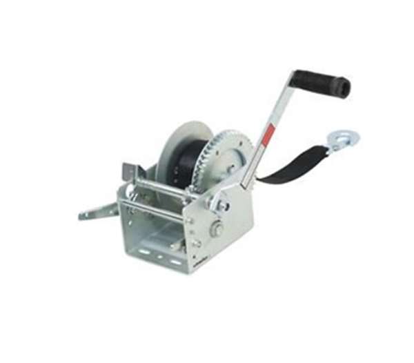 JIF Marine 3200lb/1450kg Trailer Winch 2-Speed 1-Piece Solid Gear Winch Only