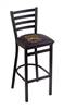 Western Michigan 18" Chair with Black Wrinkle Finish  