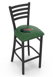 UAB 25" Stationary Counter Stool with Black Wrinkle Finish    