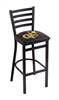 Georgia Tech 25" Stationary Counter Stool with Black Wrinkle Finish    