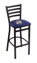Georgetown 25" Stationary Counter Stool with Black Wrinkle Finish    