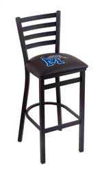 Memphis 25" Stationary Counter Stool with Black Wrinkle Finish  