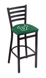 South Florida 25" Stationary Counter Stool with Black Wrinkle Finish  