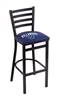 Villanova 25" Stationary Counter Stool with Black Wrinkle Finish  