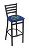 Florida 30" Stationary Bar Stool with Black Wrinkle Finish  